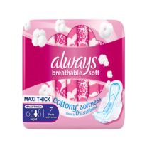 always breathable soft 30 pads