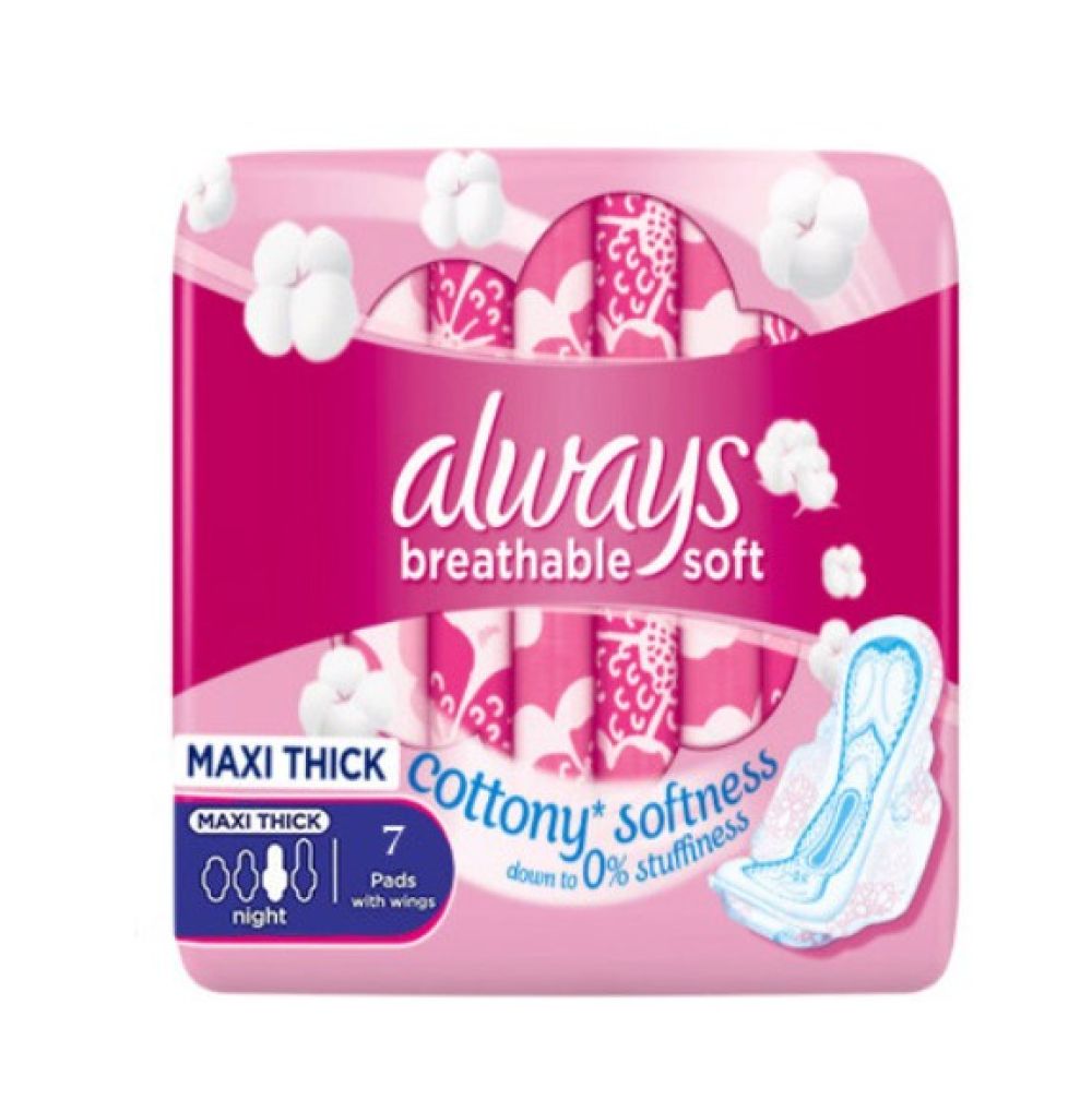 always breathable soft 30 pads