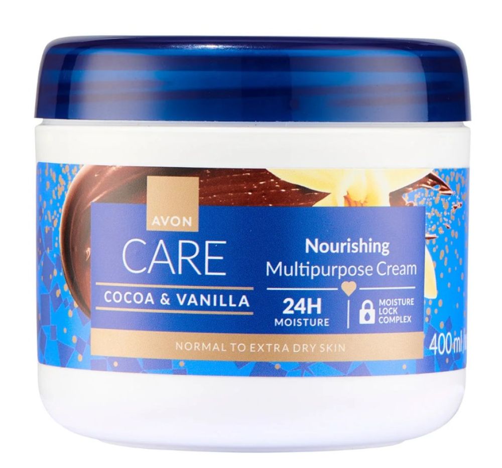 avon vanilla body cream 400ml