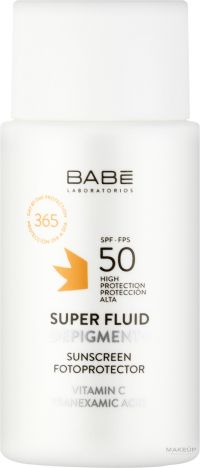 babe dipigment super fluide sun screen
