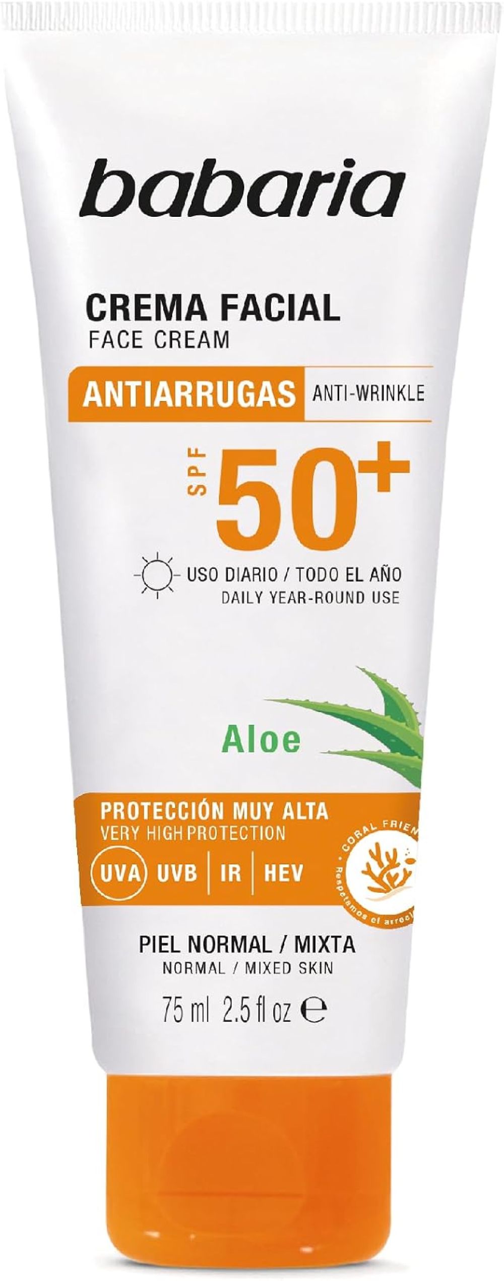 babria anti spot cream sun screen
